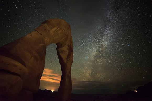 Delicate Arch up close