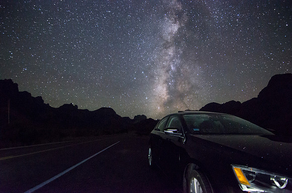 On the road