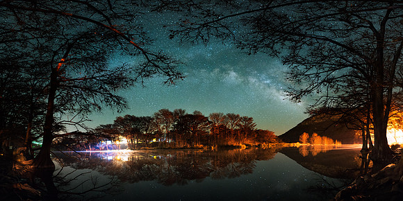 08-Milky Way over the Frio River