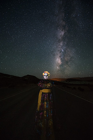 Apparition in the highway
