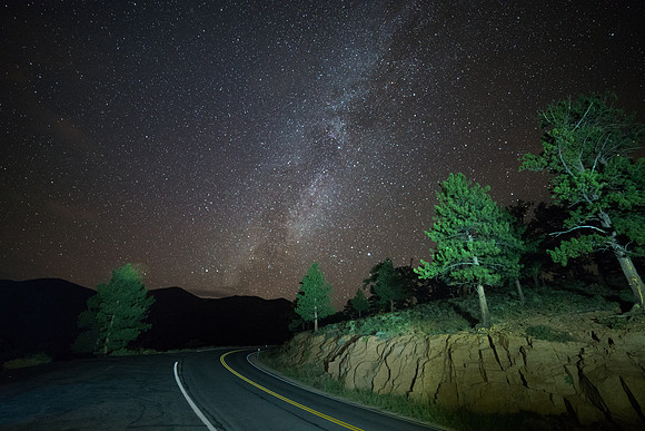 Road to the milky way