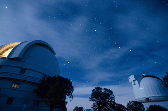 Big dipper over the scopes