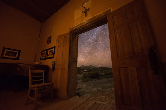 Through the front door
